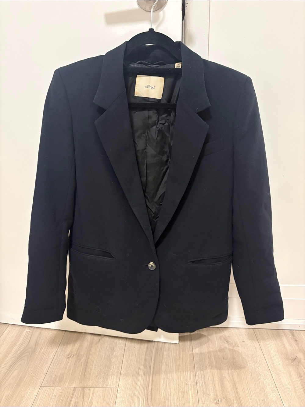 Aritzia Wilfred Black Generation Blazer